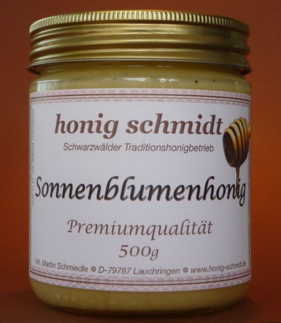 Honig-Schmidt Sonnenblumenhonig